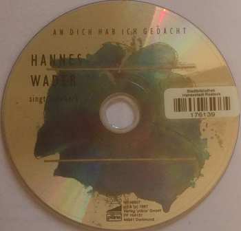 CD Hannes Wader: An Dich Hab Ich Gedacht - Hannes Wader Singt Schubert