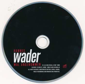 CD Hannes Wader: Mal Angenommen