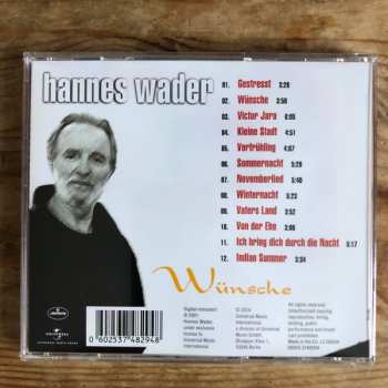 CD Hannes Wader: Wünsche