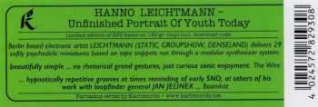 LP Hanno Leichtmann: Unfinished Portrait Of Youth Today LTD