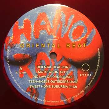 LP Hanoi Rocks: Oriental Beat CLR | LTD