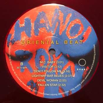 LP Hanoi Rocks: Oriental Beat CLR | LTD