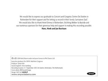 CD Henk Neven: With Love From Russia