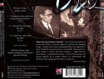 CD Hans Gal: Cello Concertino - Solo Cello Sonata - Solo Cello Suite