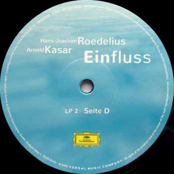 2LP Hans-Joachim Roedelius: Einfluss