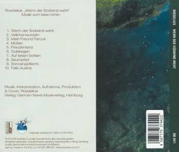 CD Hans-Joachim Roedelius: Wenn Der Südwind Weht