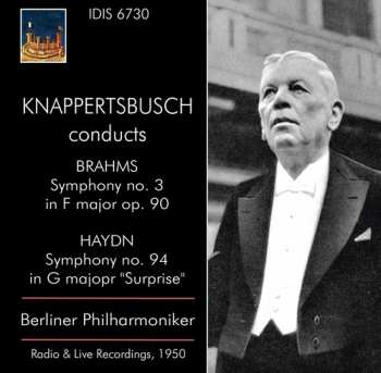 CD Berliner Philharmoniker: Symphony No. 3 In F Major Op. 90 / Symphony No. 94 In G Majopr "Surprise" (Radio & Live Recordings, 1950)