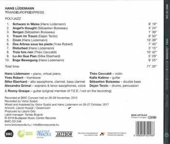 CD Hans Lüdemann Transeuropeexpress: Polyjazz