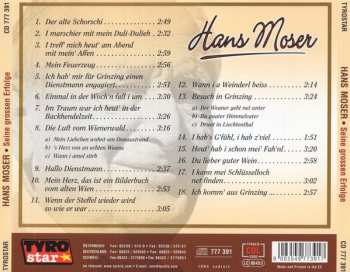 CD Hans Moser: Seine Grossen Erfolge