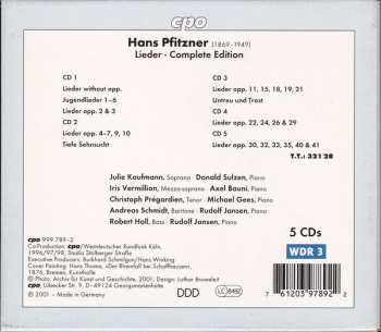 5CD/Caja Christoph Prégardien: Lieder Complete Edition