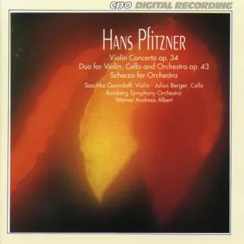 Violin Concerto Op. 34; Duo For Violin, Cello And Orchestra Op. 43; Scherzo For Orchestra