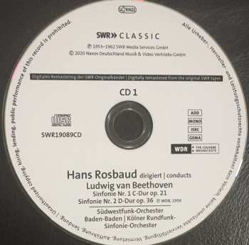 7CD/Caja Ludwig van Beethoven: Sinfonien / Ouvertüren / Konzerte