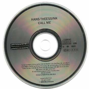 CD Hans Theessink: Call Me