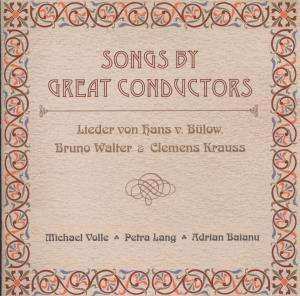 Album Hans Von Bülow: Songs By Great Conductors