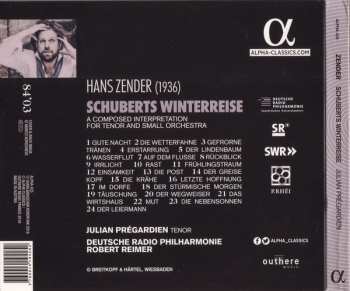 CD Julian Prégardien: Schuberts Winterreise