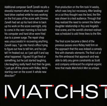 CD Hans Zimmer: Matchstick Men (Original Motion Picture Score) DLX | LTD