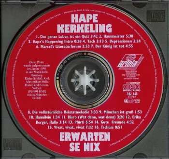 CD Hape Kerkeling: Erwarten Se Nix