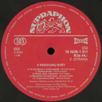 LP Hapka & Horáček: V Penziónu Svět