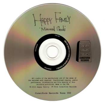 CD Happy Family: Minimal Gods