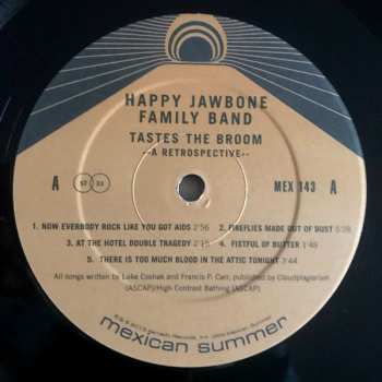 LP Happy Jawbone Family Band: Tastes The Broom NUM | LTD