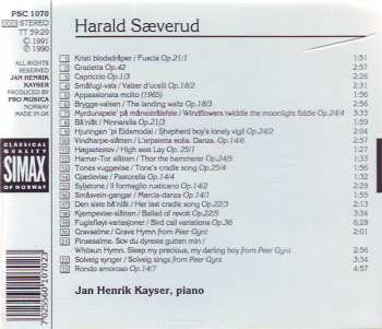 CD Harald Sæverud: 23 Selected Piano Pieces