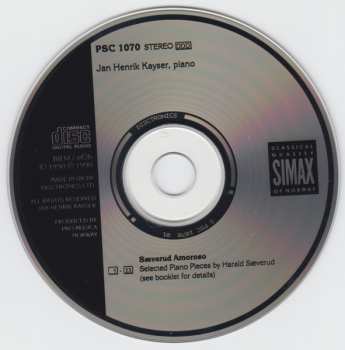 CD Harald Sæverud: 23 Selected Piano Pieces