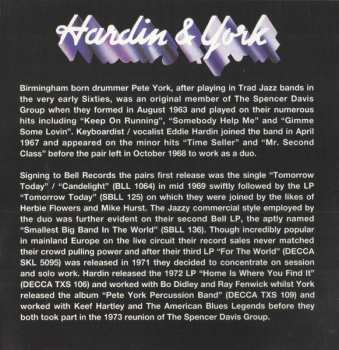 CD Hardin & York: Hardin & York With Charlie McCracken