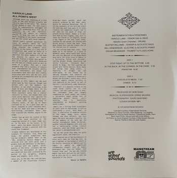 LP Harold Land: Damisi