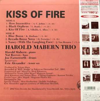 LP Harold Mabern Trio: Kiss Of Fire LTD