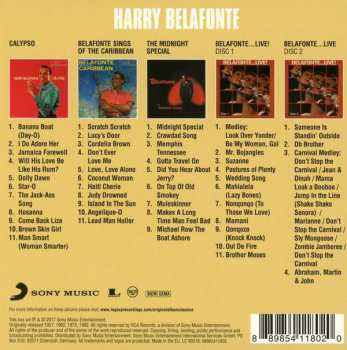 5CD/Caja Harry Belafonte: Original Album Classics