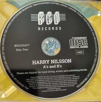 3CD Harry Nilsson: A's and B's