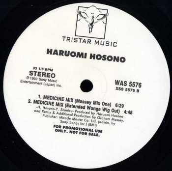 LP Haruomi Hosono: Medicine Mix