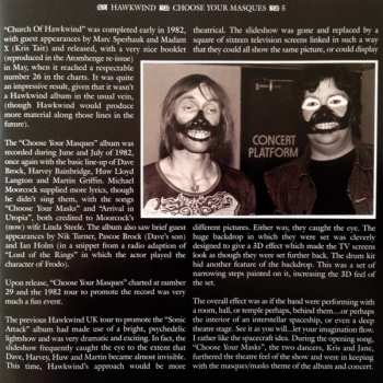2CD Hawkwind: Choose Your Masques DLX