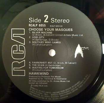 LP Hawkwind: Choose Your Masques