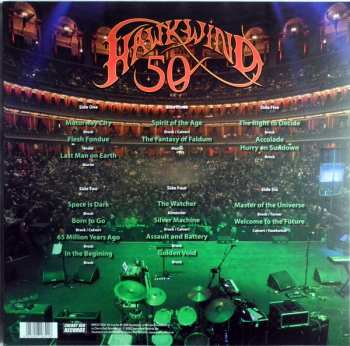 3LP Hawkwind: Hawkwind 50 Live LTD