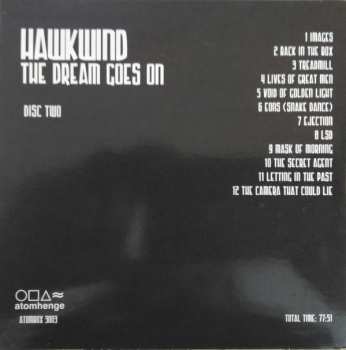 3CD/Caja Hawkwind: The Dream Goes On - An Anthology 1985 - 1997
