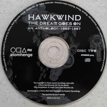 3CD/Caja Hawkwind: The Dream Goes On - An Anthology 1985 - 1997