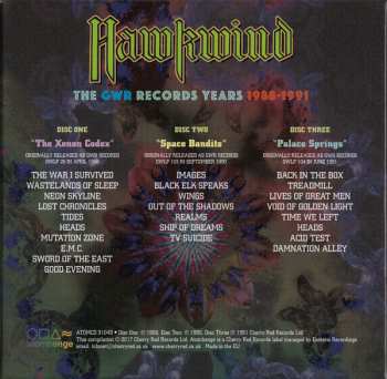 3CD/Caja Hawkwind: The GWR Records Years 1988-1991