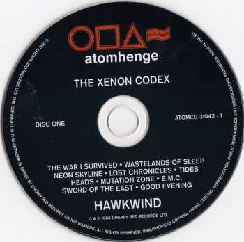 3CD/Caja Hawkwind: The GWR Records Years 1988-1991