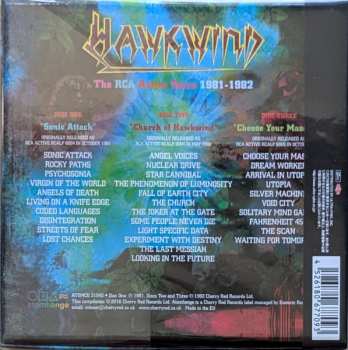 3CD/Caja Hawkwind: The RCA Active Years 1981-1982