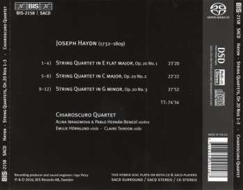 SACD Joseph Haydn: 'Sun' Quartets Op. 20 Nos 1–3