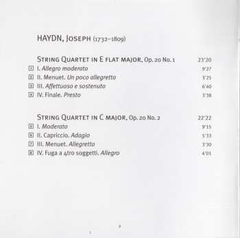SACD Joseph Haydn: 'Sun' Quartets Op. 20 Nos 1–3
