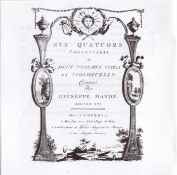 SACD Joseph Haydn: 'Sun' Quartets Op. 20 Nos 1–3