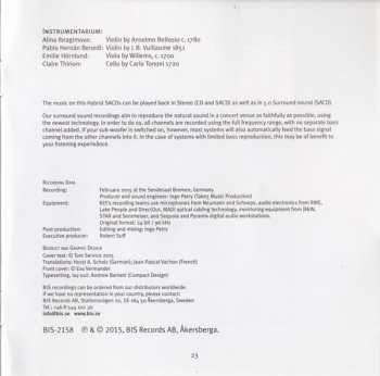 SACD Joseph Haydn: 'Sun' Quartets Op. 20 Nos 1–3