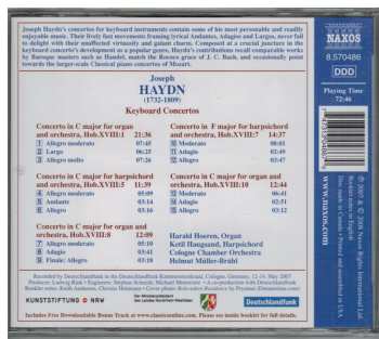 CD Joseph Haydn: Keyboard Concertos