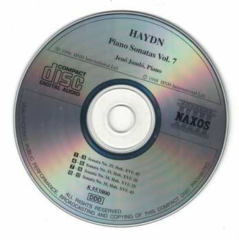 CD Joseph Haydn: Piano Sonatas, Vol. 7 (Nos. 29 And 33-35)
