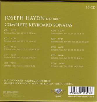 10CD/Caja Joseph Haydn: Complete Keyboard Sonatas