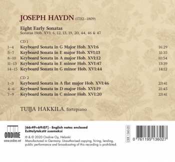 2CD Joseph Haydn: Eight Early Sonatas