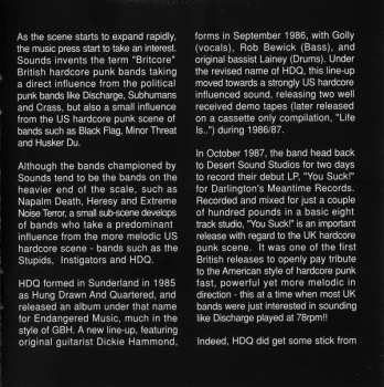 CD H.D.Q.: You Suck!