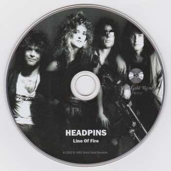 CD Headpins: Line Of Fire